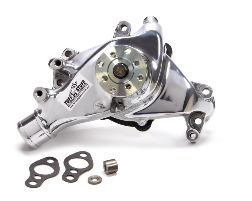 TUFF-STUFF TFS1448NB 69-96 SBC Water Pump Long Polished SuperCool