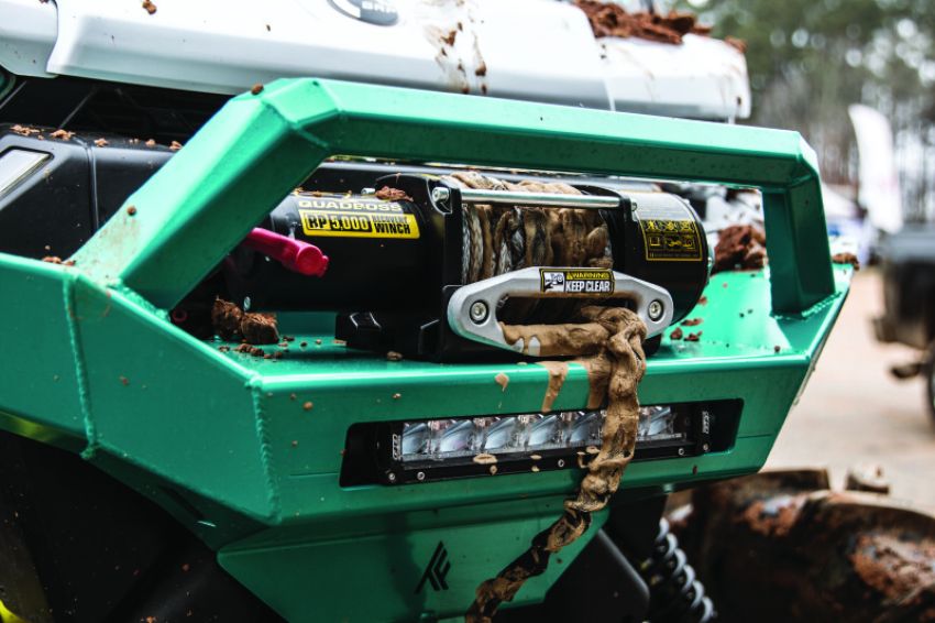 QuadBoss 608851 Winch 5000Lb W/ Synthetic Rope