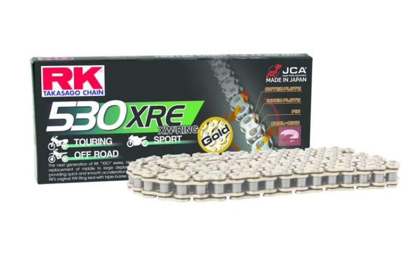 RK Chain GB530XRE-100FT GB530XRE-100FT XW-Ring - Gold