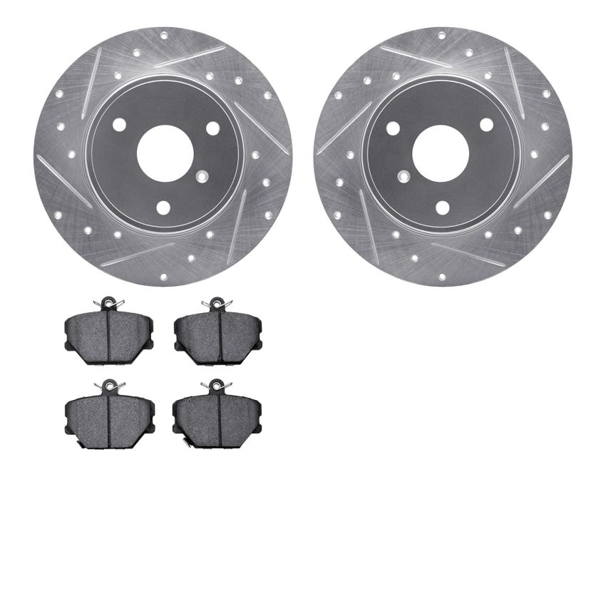 Dynamic Friction 7602-63053 Rotor Kit