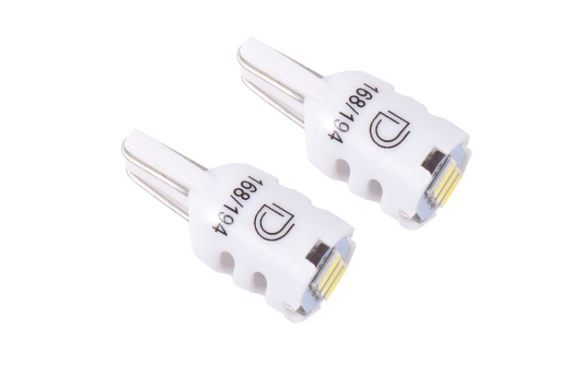 Diode Dynamics DD0329P 194 LED Bulb HP3 LED Pure - White Short (Pair)