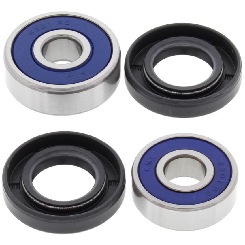 All Balls Racing 25-1181 83-03 Kawasaki KX60 Wheel Bearing Kit - Rear