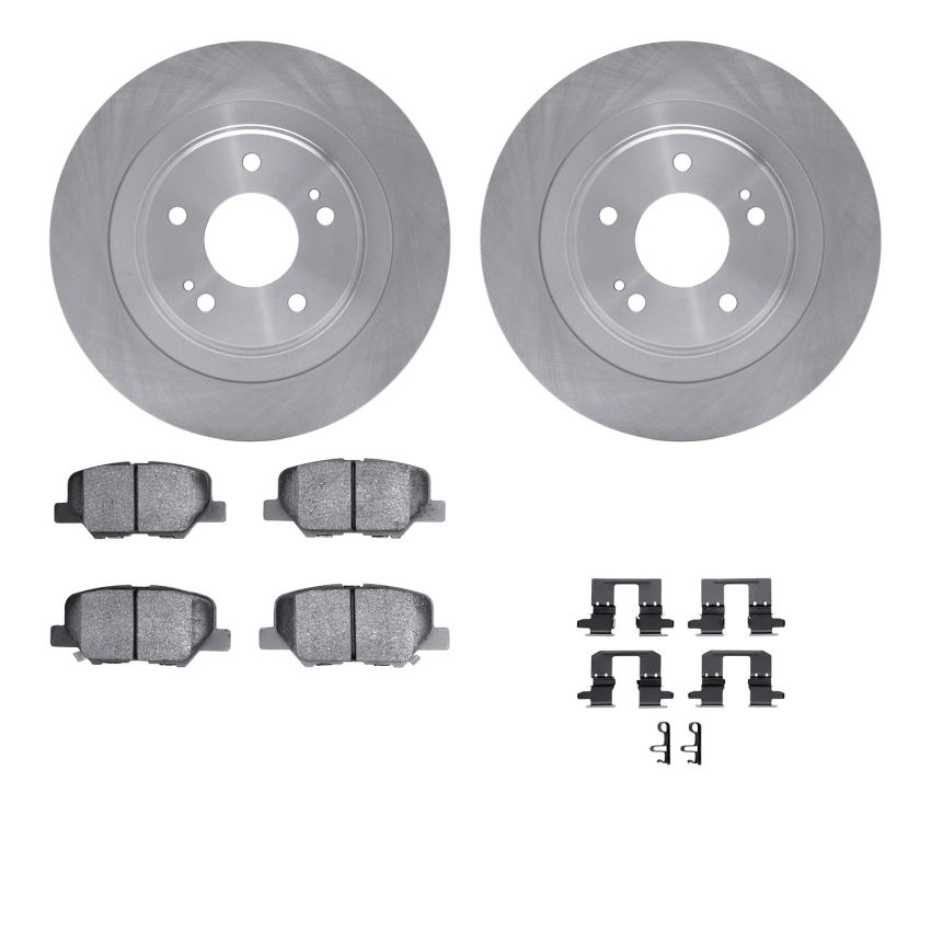 Dynamic Friction 6512-72308 Rotor Kit