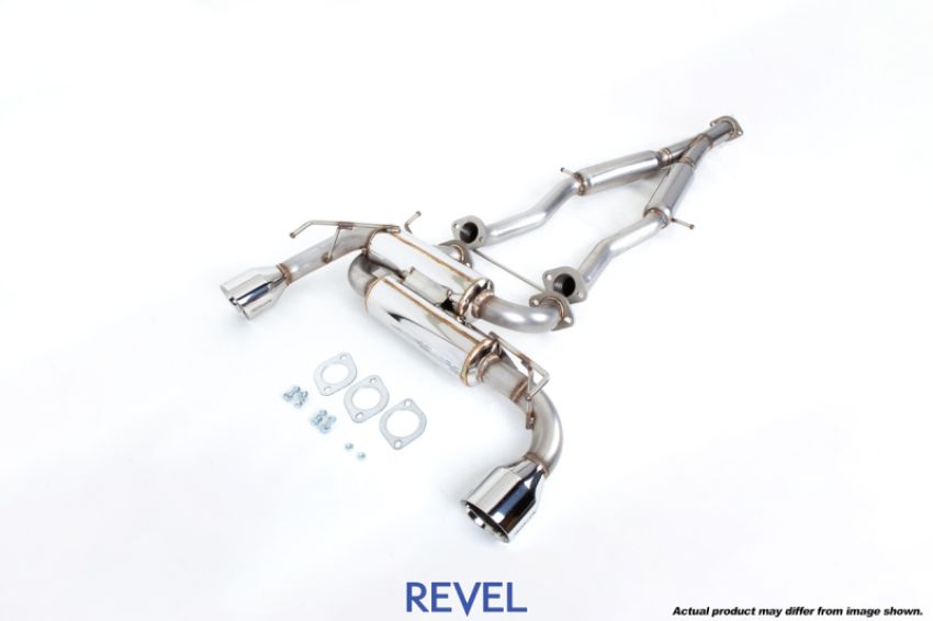 Revel T70150R Medallion Touring-S Catback Exhaust - Dual Muffler 09-12 Nissan 370Z