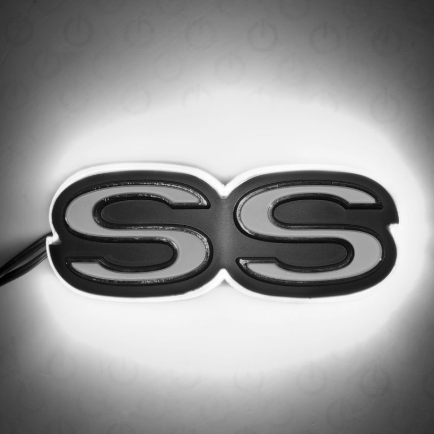 Oracle Lighting 3095-001 White Illuminated SS Emblem