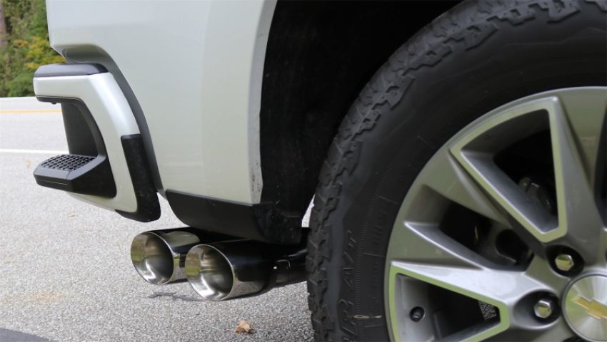 CORSA Performance 21030 Corsa 2019-24 Chevy Silverado 5.3L Crew Cab Short Bed Sport Cat-Back Dual Rear Exit w/ Polished Tips