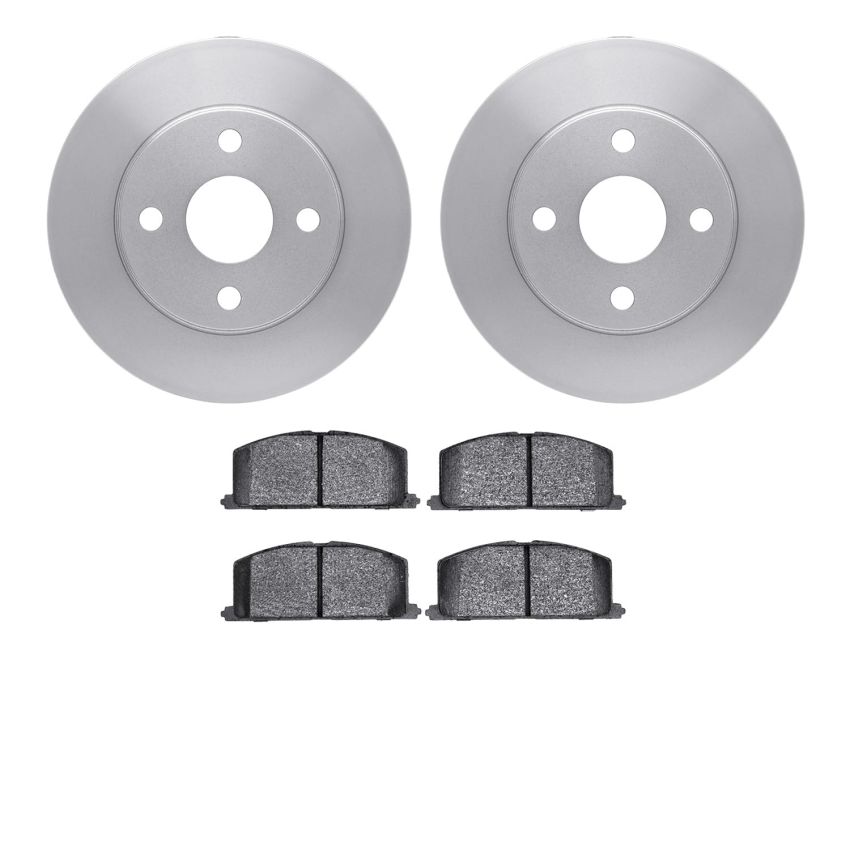 Dynamic Friction 6502-76157 Rotor Kit
