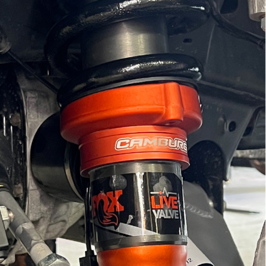 Camburg CAM-110265-ORG Ford Raptor 21-23 1in Front Spring Preload Spacer Kit (Fox Orange)
