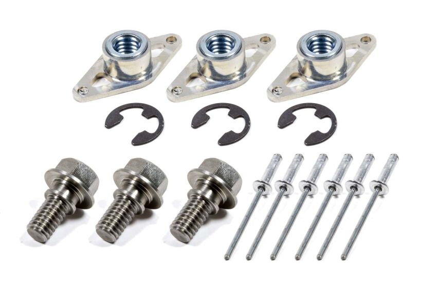 TRIPLE X RACE COMPONENTS TXRSC-WH-7821 Wheel Cover Retainer Kit 1-3/8 SS Bolt 3-Pack
