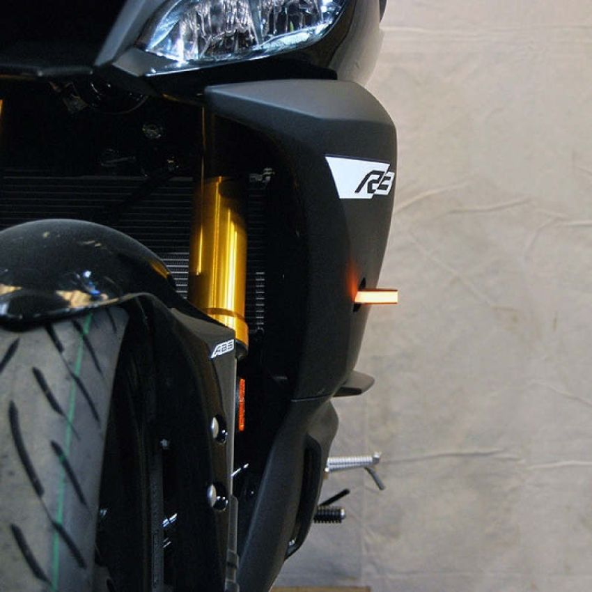 New Rage Cycles R3-FB-BO 19-24 Yamaha R3 Front Turn Signals