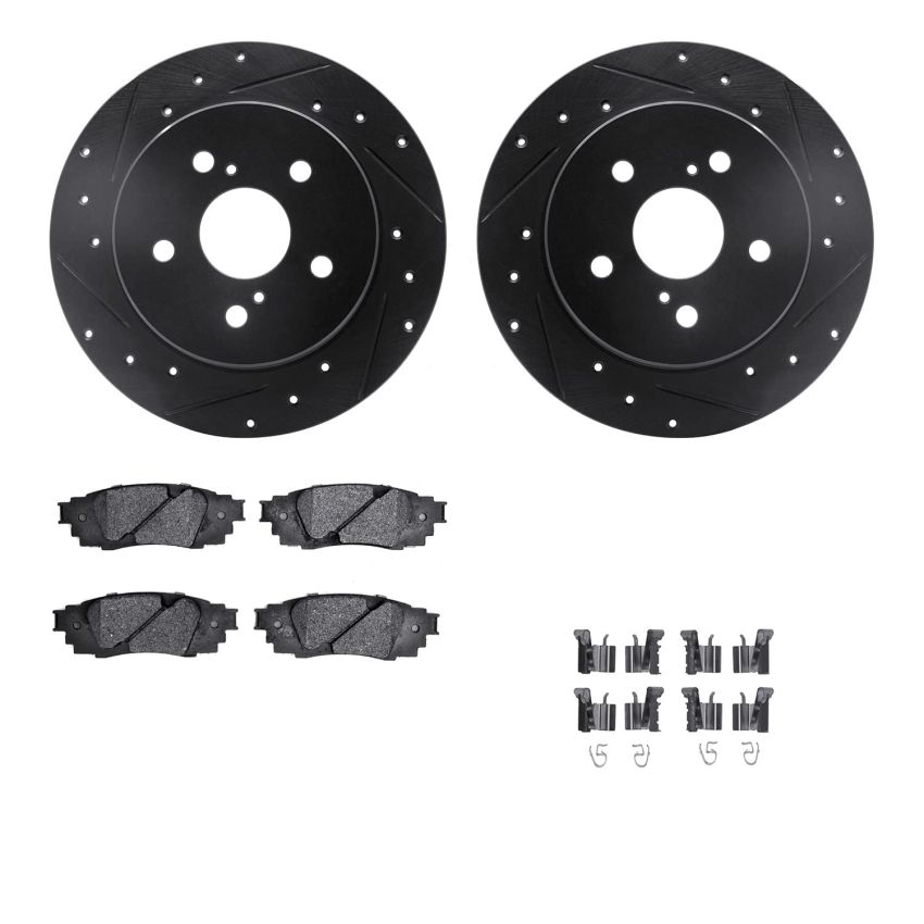 Dynamic Friction 8512-75035 Rotor Kit