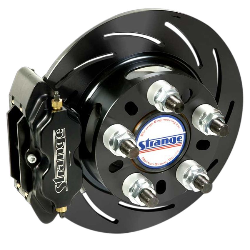 STRANGE STGB1706WCM Rear Disc Brake Kit Ford Late Big Style w/Hrd Pad