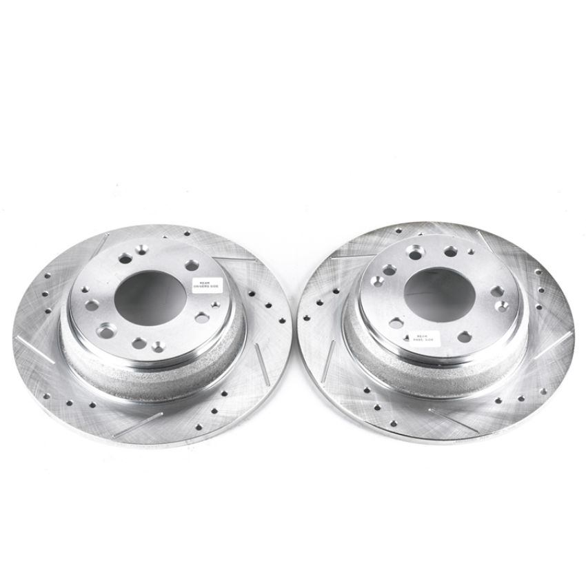 PowerStop JBR529XPR PowerStop Evolution Performance Drilled, Slotted & Plated Brake Rotor Pair