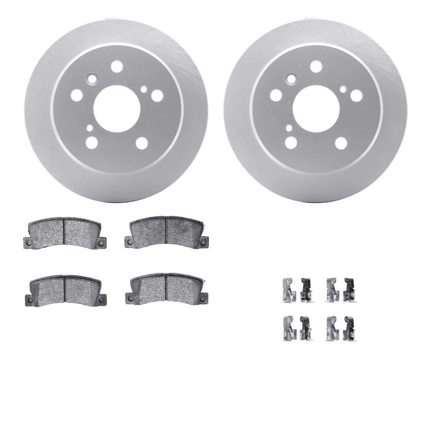 Dynamic Friction 4512-76104 Rotor Kit