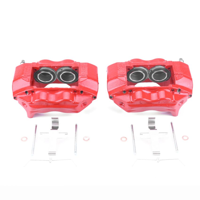 PowerStop S1830 Red Powder Coated Calipers