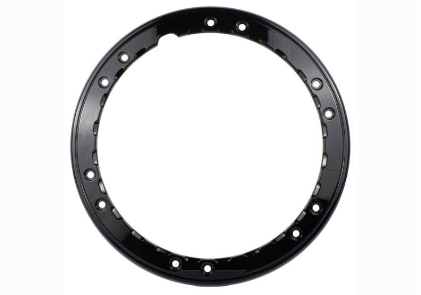 Ford Racing M-1021K-BLB 2021-2025 Bronco Beadlock Trim Ring Kit-Black