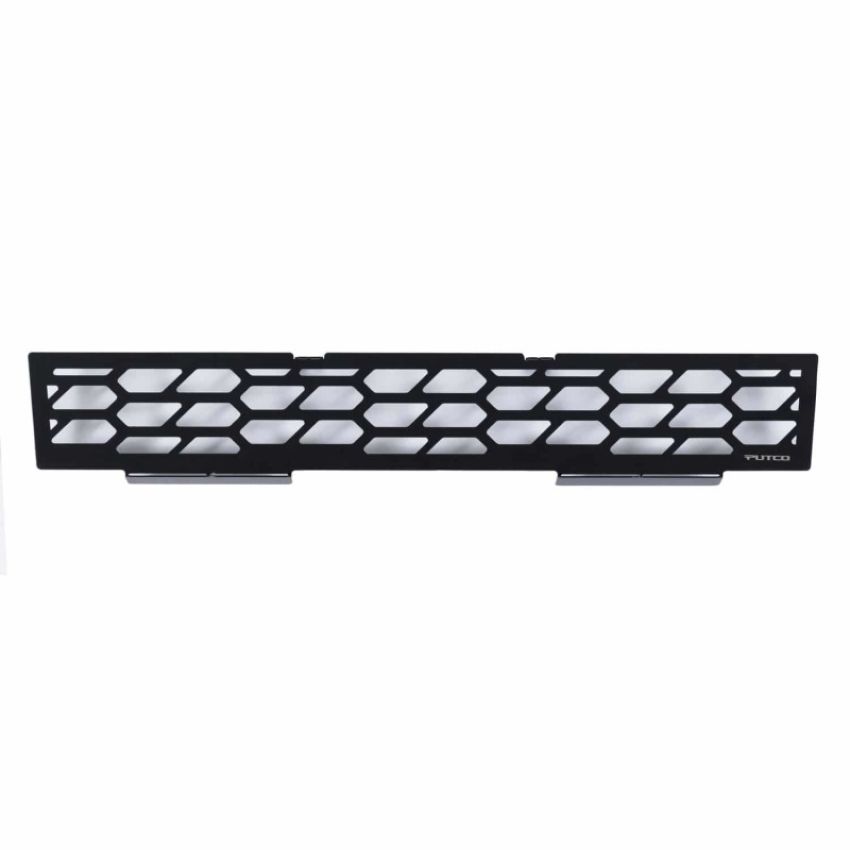 Putco 83163 19-20 Ford Ranger w/o Adaptive Cruise - Hex Shield - Black Powder Coated Bumper Grille Inserts