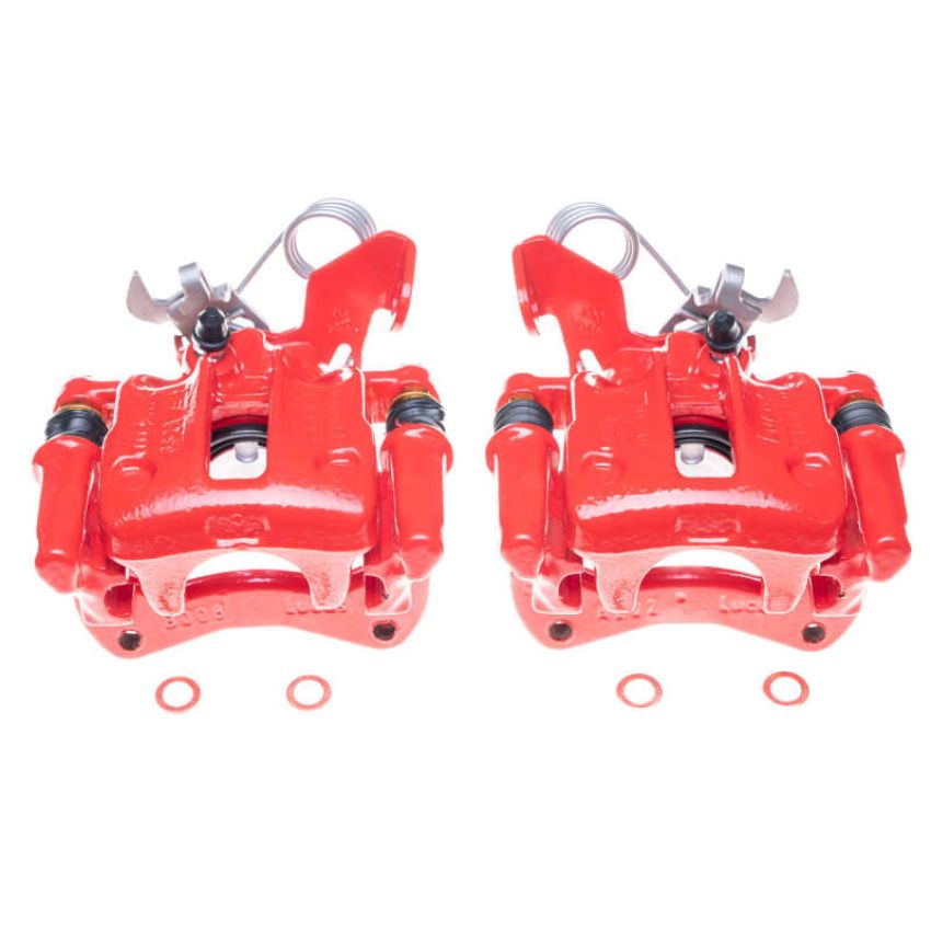 PowerStop S1978 Red Powder Coated Calipers