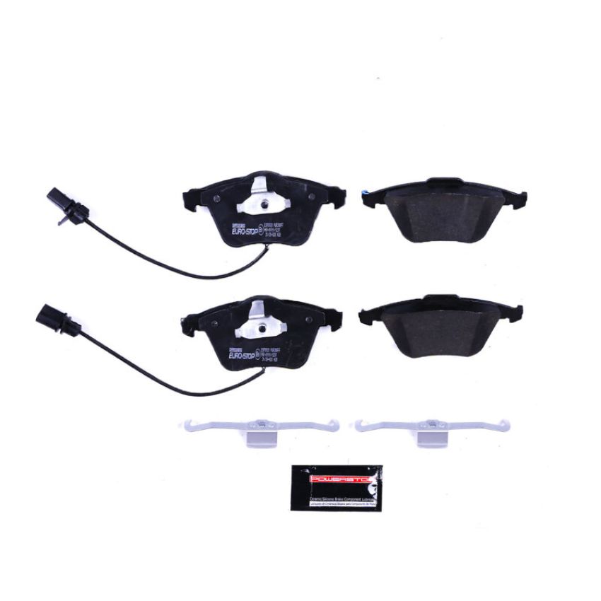 PowerStop ESP0920 EuroStop ECE-R90 Certified Brake Pad Set