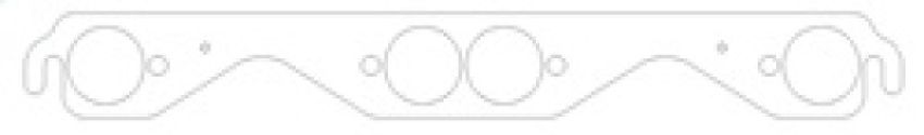 MLS Exhaust Gasket - SBC 1.625 Round Port