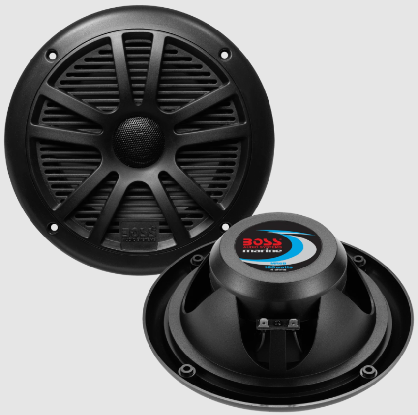 BOSS Audio Systems Marine 6.5in Speakers / 180 Watts Per Pair / 2 Way