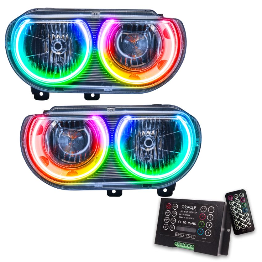 Oracle Lighting 7720-333 SMD Pre-Assembled Headlights, Non-HID, ColorSHIFT(tm) 2.0