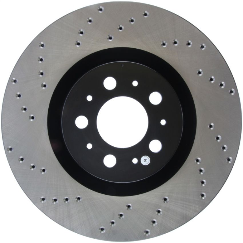 Stoptech 128.39035R Drilled Sport Brake Rotor
