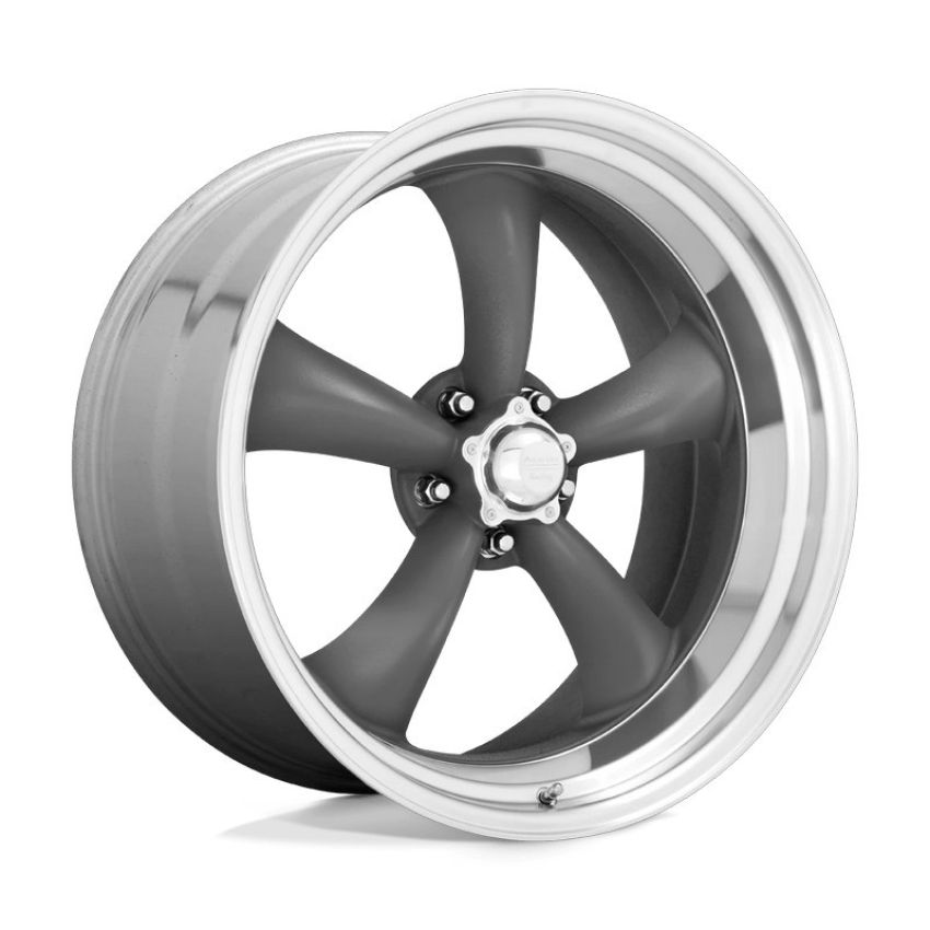 AMERICAN RACING VINTAGE VN215 TT-II 1PC 18X10 BLANK GRAY 114-140
