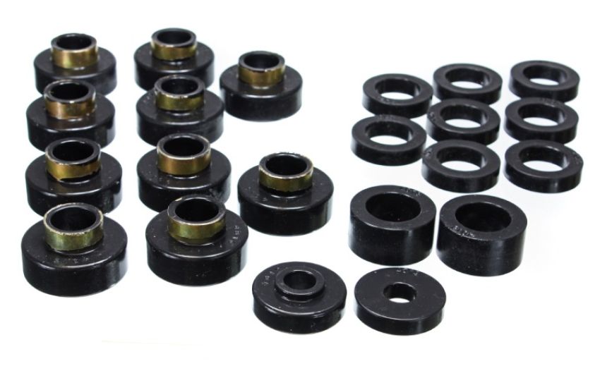 ENERGY SUSPENSION ENE2-4102G 80-86 CJ Body Mounts Black