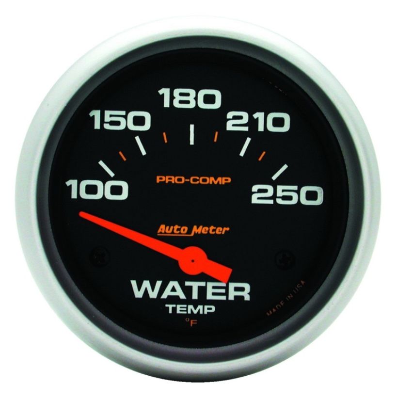 AutoMeter 5437 GAUGE, WATER TEMP, 2 5/8