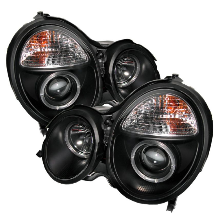 SPYDER 5011299 Projector Headlights - LED Halo - Black