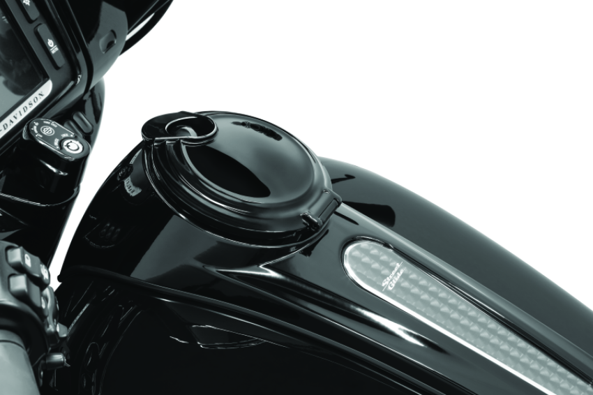 Kuryakyn 6999 Easy Fill Fuel Door Black