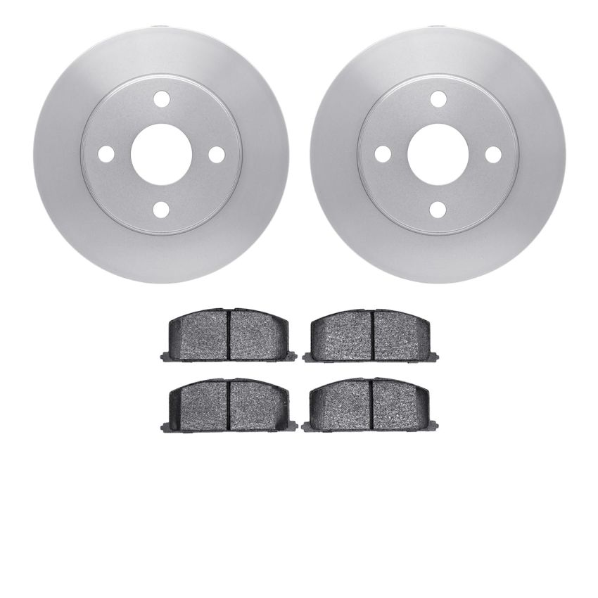 Dynamic Friction 6502-76290 Rotor Kit