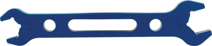 ALLSTAR PERFORMANCE ALL11126 Double Ended Alum Wrench -4/-6 Fitting