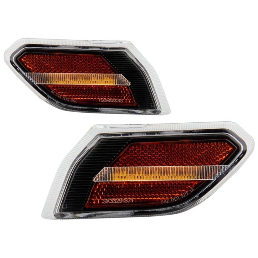 SPYDER 5087836 LED Side Marker Lights - Black