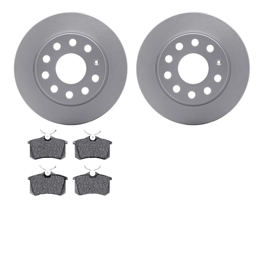 Dynamic Friction 4502-74128 Rotor Kit