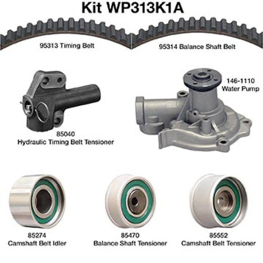 Dayco WP313K1A Water Pump Kit
