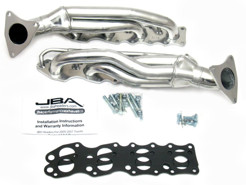 JBA 2012SJS 07-20 Toyota 5.7L V8 1-5/8in Primary Silver Ctd Cat4Ward Header