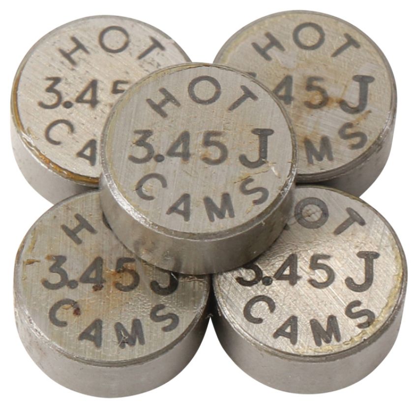 Hot Cams 5PK748345 2008-2013 Yamaha WR 250 R Dual Sport 250cc 3.345mm Shim Kit - 5 Pack