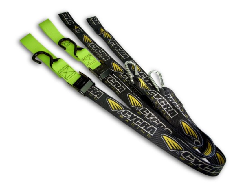 Cycra 1CYC-3081-72 Tie Down Set - Green