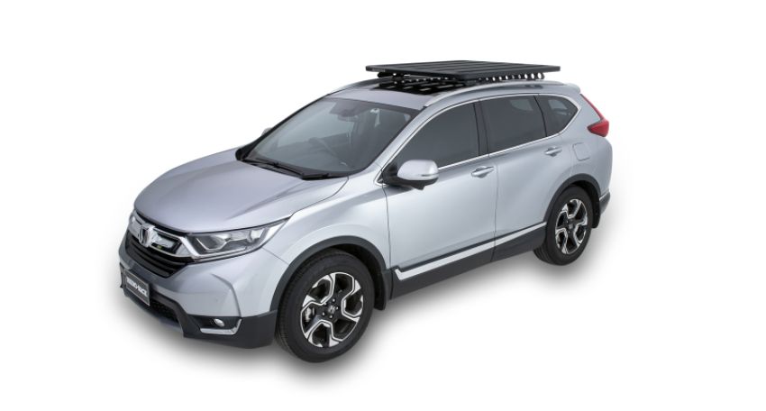 Rhino-Rack RHCB1 17-22 Honda CR-V 5th Gen 5DR (w/ Flush Rails) Backbone Mounting System - Black