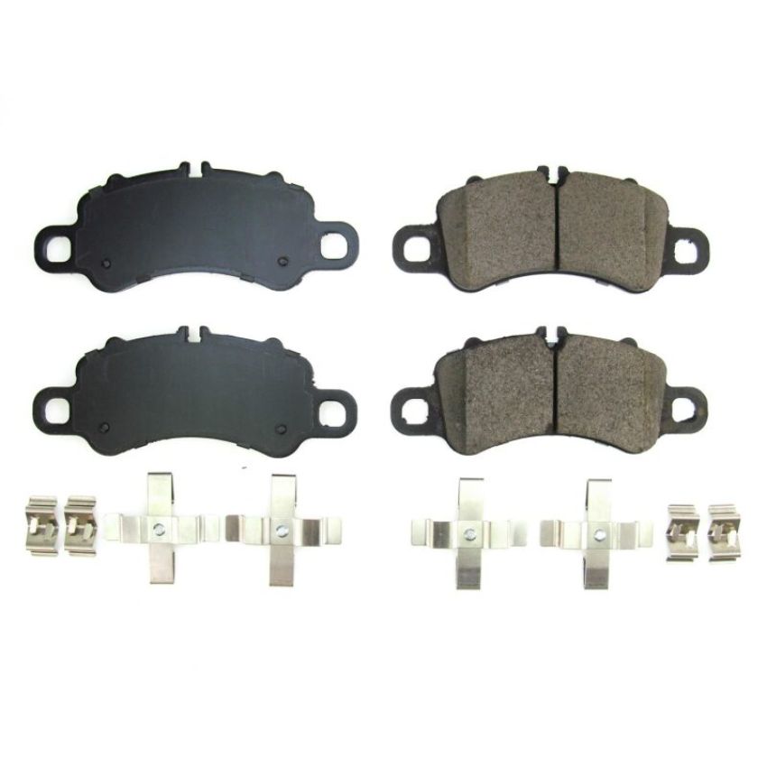 PowerStop 17-1905 PowerStop - Z17 Low-Dust Ceramic Brake Pads with Hardware