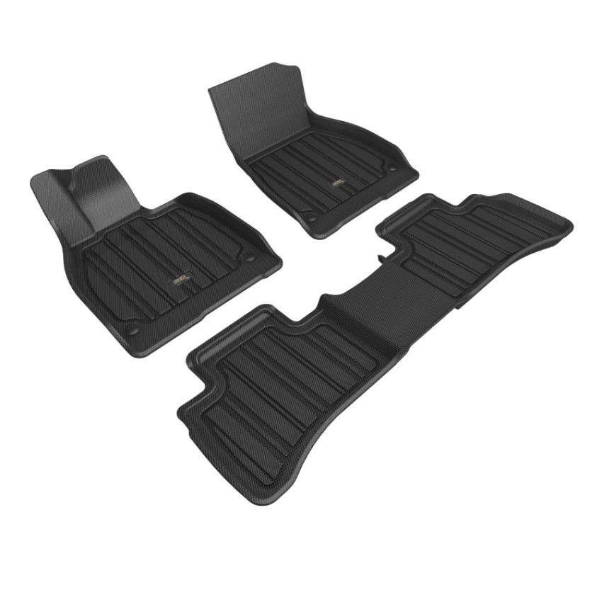3D MAXpider E1MB16701809 22-23 Mercedes-Benz EQS Elitect Floor Mat- Black R1 R2