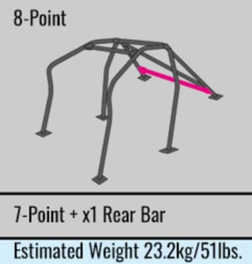 Cusco 327 261 G Chro-moly Roll Cage 8P EP3 (S/O / No Cancel)