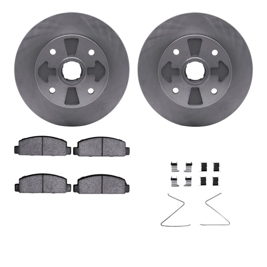 Dynamic Friction 6512-80082 Rotor Kit