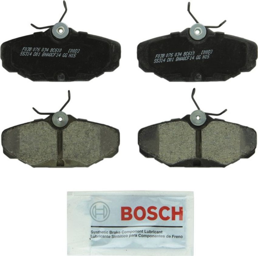 Bosch BC610 Bosch QuietCast Brake Pads