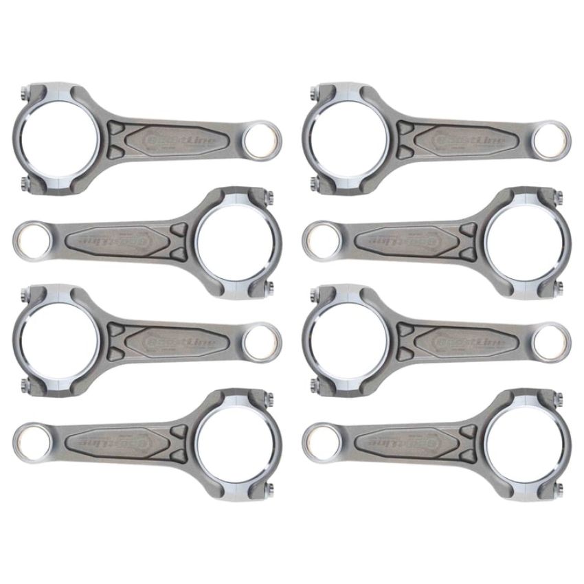 Boostline BC6385990 Connecting Rod Set, Chevy Big Block, 6.385 in. Length, ARP2000, Set of 8