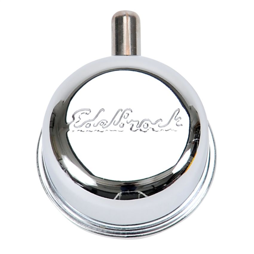 EDELBROCK EDE4410 Round Breather w/90 Deg. Nipple