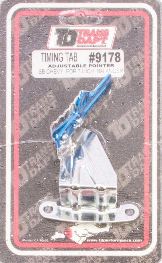 TRANS-DAPT TRA9178 Timing Tab W/Pointer 7in