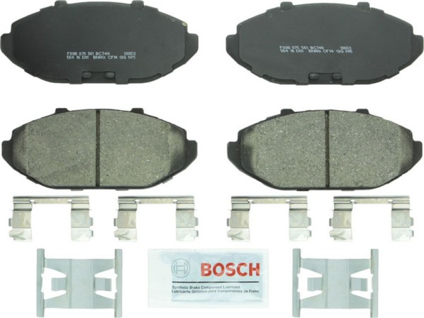 Bosch BC748 Bosch QuietCast Brake Pads